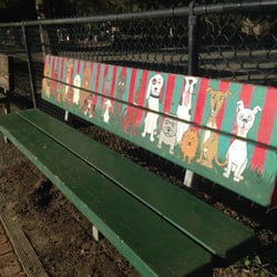 Badger Dog Park - Bench for mom and dads