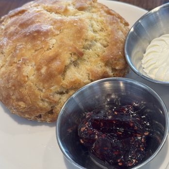 Plums Cafe - The jam was no longer kitchen made, gel like - Breakfast & Brunch Near Me - Costa Mesa, California