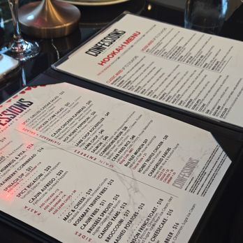 Confessions - Menu - New American Near Me - Houston, Texas Confessions - Menu - New American Near Me - Houston, Texas