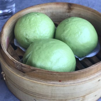 Dumpling Time - green tea and milk bao - Dim Sum Near Me - San Francisco, California
