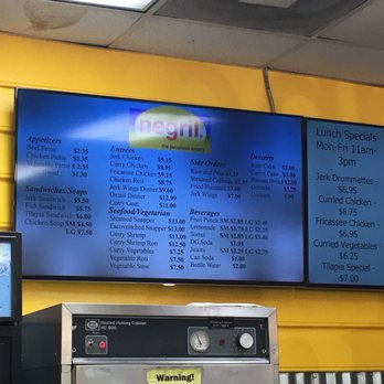 Negril - Mitchellville - Menu - Caribbean Near Me - Bowie, Maryland