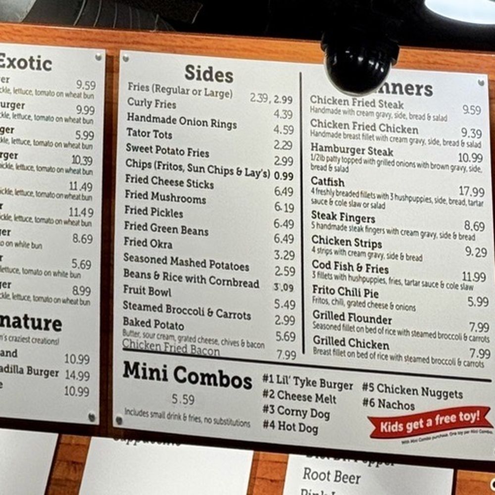 Dairy Palace - Menu 27 Jun 2025 - Burgers Near Me - Canton, Texas Dairy Palace - Menu 27 Jun 2025 - Burgers Near Me - Canton, Texas