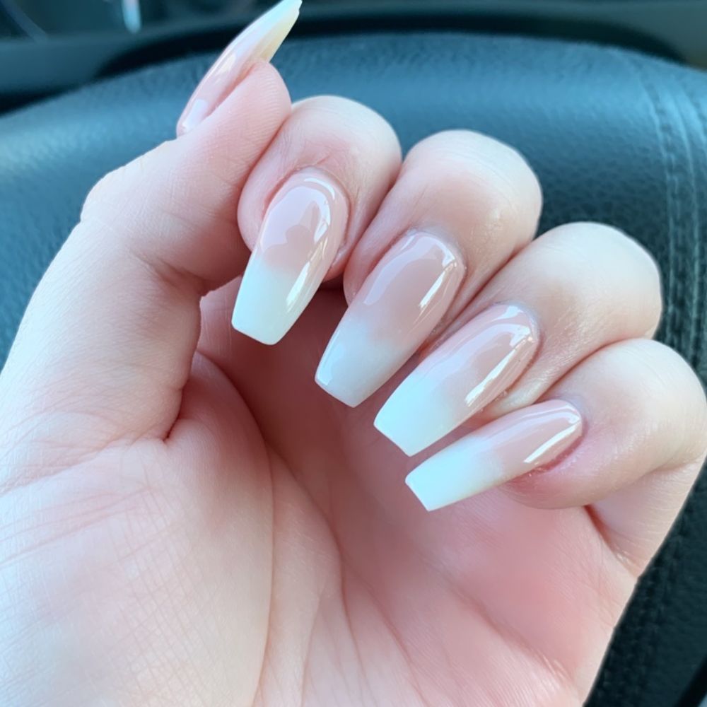 Ombré nails Ombré nails