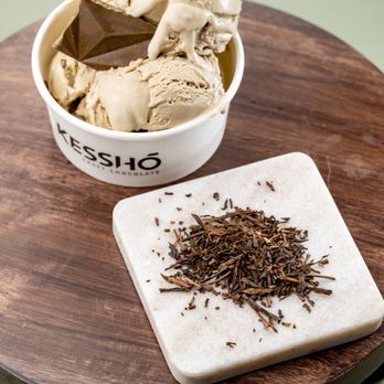 Kessho - hojicha gelato - Chocolatiers & Shops Near Me - Austin, Texas Kessho - hojicha gelato - Chocolatiers & Shops Near Me - Austin, Texas