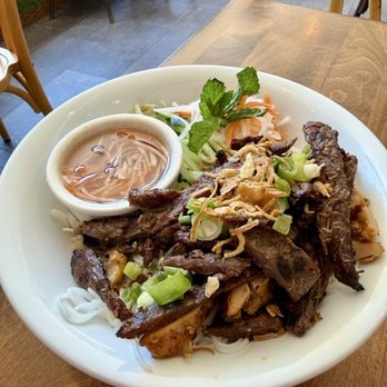 Saigon Bistro - Vermicelli Platter - Vietnamese Near Me - Jersey City, New Jersey