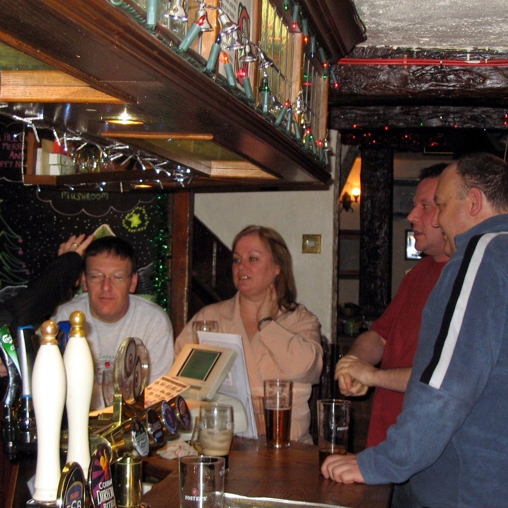 Ring 'O' Bells - Regulars at the bar. - Pubs Near Me - Warrington, WRT
