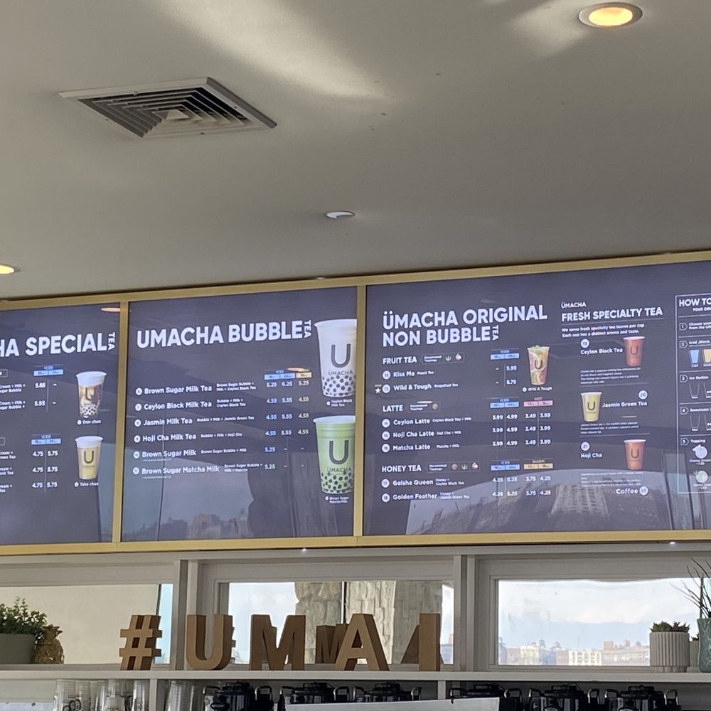 ÜMACHA - Bubble Tea Near Me - Edgewater, New Jersey ÜMACHA - Bubble Tea Near Me - Edgewater, New Jersey
