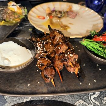 Voco Roofbar - Beef Waguy skewer - Lounges Near Me - New York, New York Voco Roofbar - Beef Waguy skewer - Lounges Near Me - New York, New York