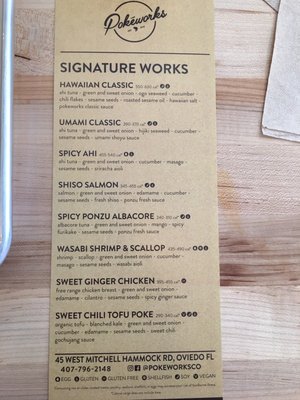 Menu photo 4 Pokeworks Oviedo, FL Menu photo 4 Pokeworks Oviedo, FL