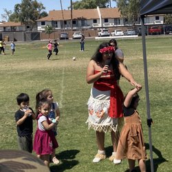 Wish Entertainment - Moana performing at a school carnival