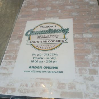 Wilson’s Commissary - Southern Near Me - Laurel, Mississippi