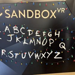 Sandbox VR - Inside when you walk into the front door.
