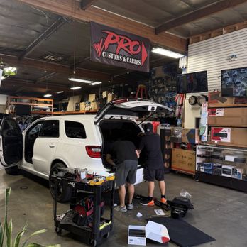 Pro Customs and Cables - Them working on my truck - Auto Customization Near Me - Los Angeles, California