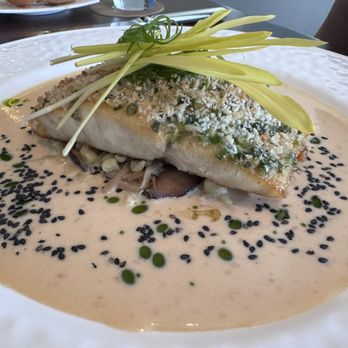 Alan Wongs Kahala - Ginger Crusted Onaga - tender and moist - Hawaiian Near Me - Honolulu, Hawaii