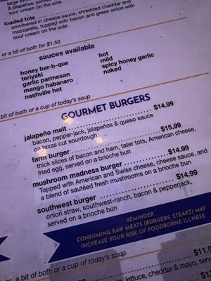 Menu photo 4 Tanners Grill & Bar Appleton, WI