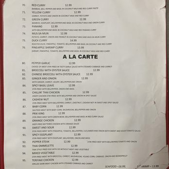 Chillin' Thai Cuisine - Menu, as of 2/2024 - Thai Near Me - El Monte, California Chillin' Thai Cuisine - Menu, as of 2/2024 - Thai Near Me - El Monte, California