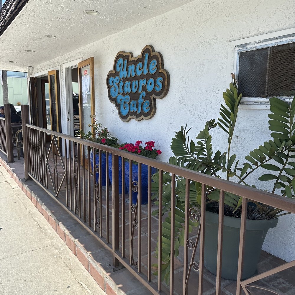 Uncle Stavros Cafe - Outside - Cafes Near Me - Hermosa Beach, California Uncle Stavros Cafe - Outside - Cafes Near Me - Hermosa Beach, California