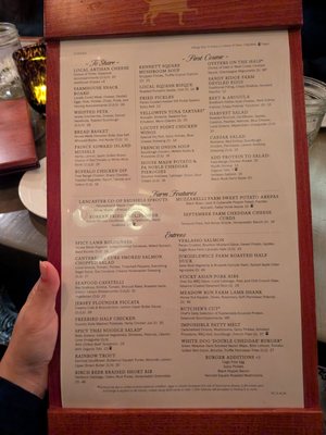 Menu photo 1 White Dog Cafe - University City Philadelphia, PA