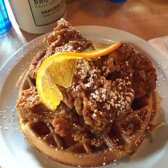 Brownstone Pancake Factory - Chicken and waffles - Breakfast & Brunch Near Me - Edgewater, New Jersey