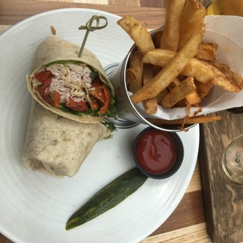 Cask & Larder - Smoked turkey Wrap - Southern Near Me - Orlando, Florida Cask & Larder - Smoked turkey Wrap - Southern Near Me - Orlando, Florida