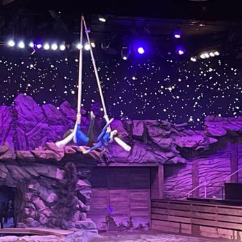 Dolly Parton's Stampede - The aerial act portion of the show -Dolly Parton Stampede- Branson, MO - Performing Arts Near Me - Branson, Missouri Dolly Parton's Stampede - The aerial act portion of the show -Dolly Parton Stampede- Branson, MO - Performing Arts Near Me - Branson, Missouri