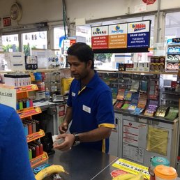SUZAN - speaking English to another customer, although he denied understanding/speaking English to me.
