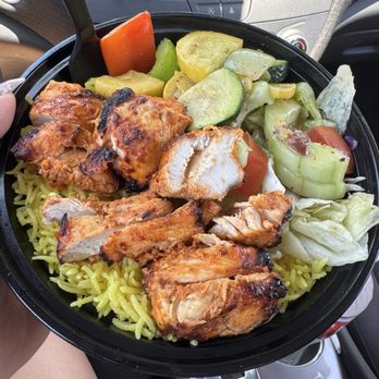 Pita Street - Chicken Kabob Bowl - Mediterranean Near Me - Rancho Cucamonga, California