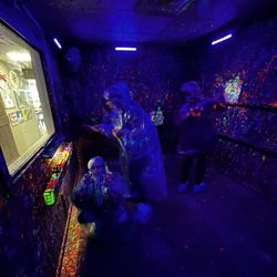 Pinspiration Randolph - Splatter Room with black light
