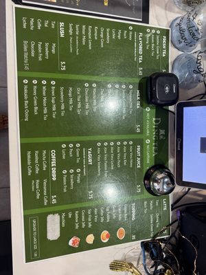 Menu photo 4 Ding Tea Near Disney Anaheim, CA