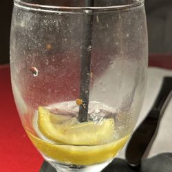 Anthony's Trattoria - One of the dirty glasses