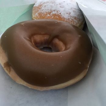 Krispy Kreme - Chocolate glazed and strawberry powdered - Donuts Near Me - San Dimas, California Krispy Kreme - Chocolate glazed and strawberry powdered - Donuts Near Me - San Dimas, California