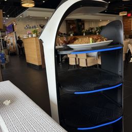 Robot delivering our food Robot delivering our food
