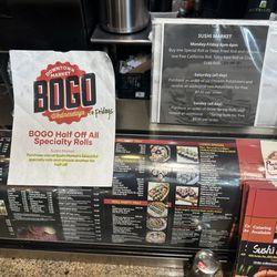 Sushi Market - New BOGO Wednesdays to Fridays!