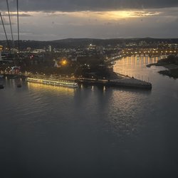 Seilbahn Koblenz - View eck meeting point
