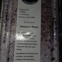 Fitrition - Chicken Pizza, looks delicious!
