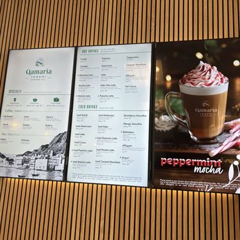 Qamaria Coffee - Menu - Coffee & Tea Near Me - Greenfield, Wisconsin