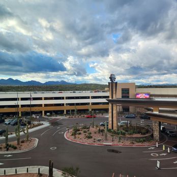 We Ko Pa Casino Resort - View from our room, the main entrance - Resorts Near Me - Fort McDowell, Arizona