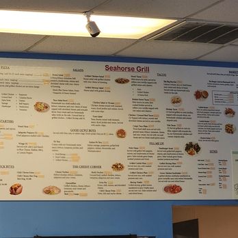 Seahorse Grill - The menu - Pizza Near Me - Galveston, Texas Seahorse Grill - The menu - Pizza Near Me - Galveston, Texas