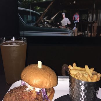 Reserve Kitchen & Bar - Bellevue Lincoln Square - Spicy chicken sandwich- pretty good! - Cinema Near Me - Bellevue, Washington Reserve Kitchen & Bar - Bellevue Lincoln Square - Spicy chicken sandwich- pretty good! - Cinema Near Me - Bellevue, Washington