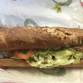 Quiznos - Veggie guacamole (6inch) - Sandwiches Near Me - Markham, Ontario
