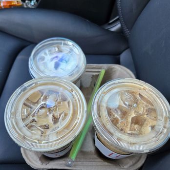 Lodi Coffee - Smores cold brew, eggnog latte, and salted toffee latte. Not pictured are the turkey and Swiss croissants. - Coffee & Tea Near Me - North Charleston, South Carolina Lodi Coffee - Smores cold brew, eggnog latte, and salted toffee latte. Not pictured are the turkey and Swiss croissants. - Coffee & Tea Near Me - North Charleston, South Carolina