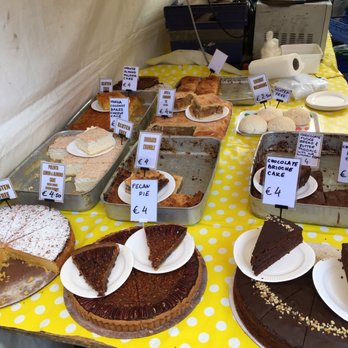Temple Bar Food Market - Selection of cakes - Farmers Market Near Me - Dublin, D