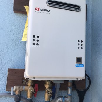 World Famous Plumbing - Our brand new tankless water heater! - Plumbing Near Me - Rancho Cucamonga, California