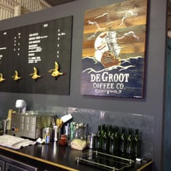 Degroot Coffee - Menu & logo