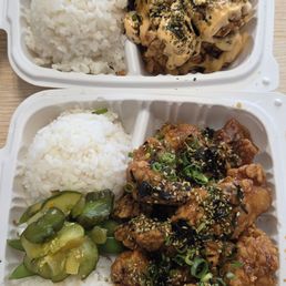 Dynamite Chicken and Furikake Garlic Chicken Dynamite Chicken and Furikake Garlic Chicken