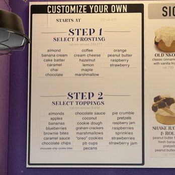 Cinnaholic - You can Create your own custom Roll - Bakeries Near Me - Henderson, Nevada