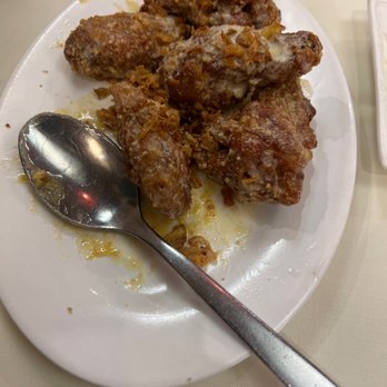 China Palace Excel - Deep fried wings in egg yolk - Chinese Near Me - London, XGL China Palace Excel - Deep fried wings in egg yolk - Chinese Near Me - London, XGL