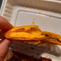 Crispy patty crust