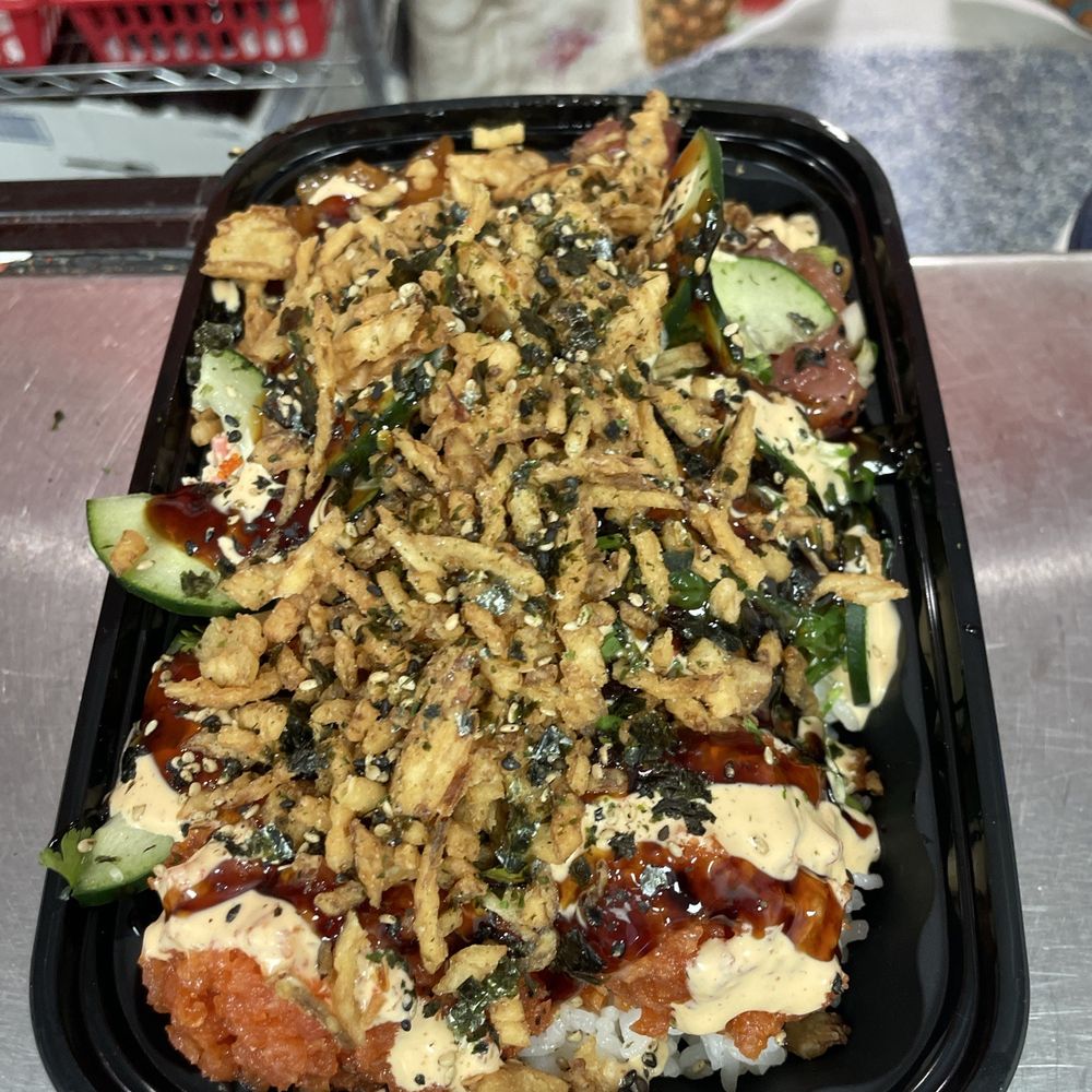 PokiTomik - Large Bowl - Poke Near Me - Valley Glen, California