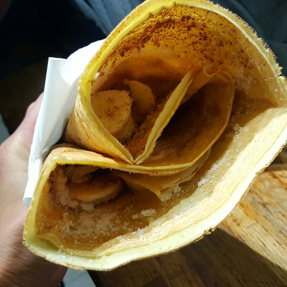 Au P'tit Grec - Sweet crepe. Banana grand marnier - Creperies Near Me - Paris, 75